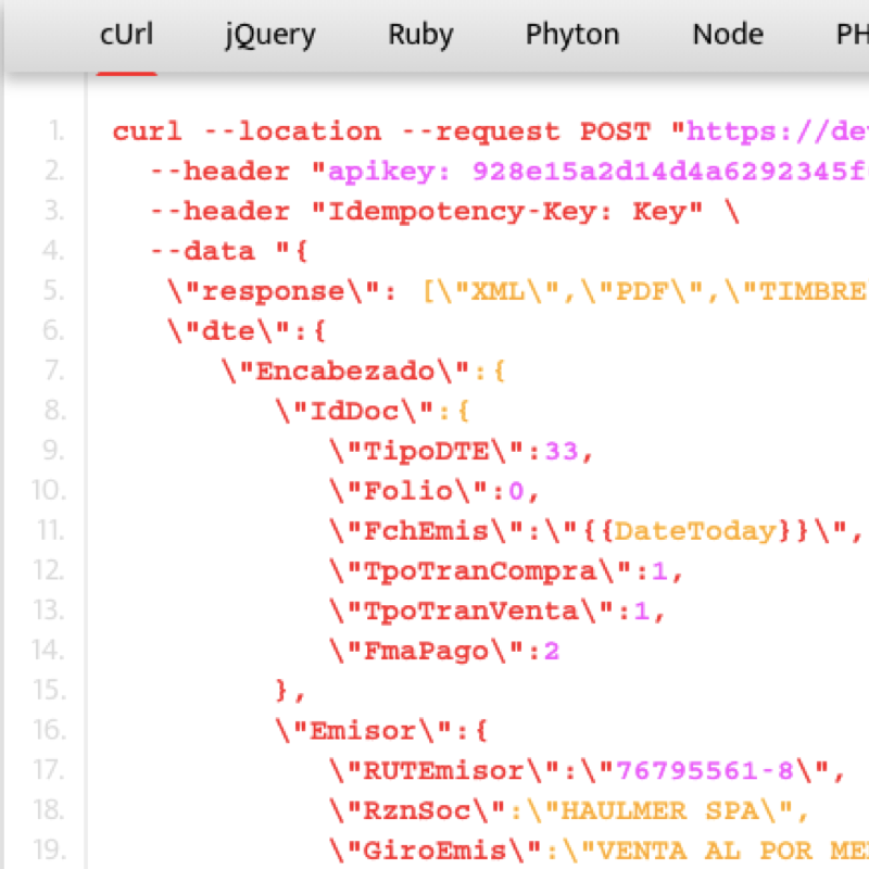 ¡Intégrate a la API de OpenFactura!